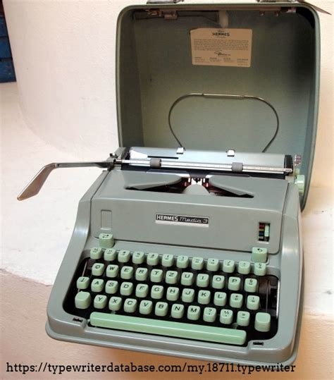 hermes media typewriter|hermes typewriter database.